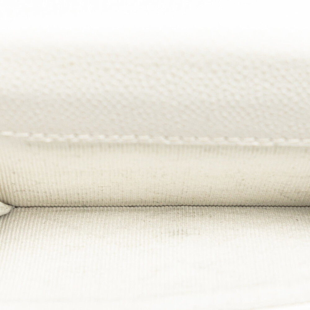 CHANEL Authentic White Caviar Leather Logo Wallet - Picture 6 of 13